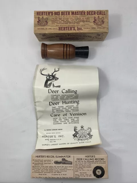 Herter’s 903 Deer Master Deer Call