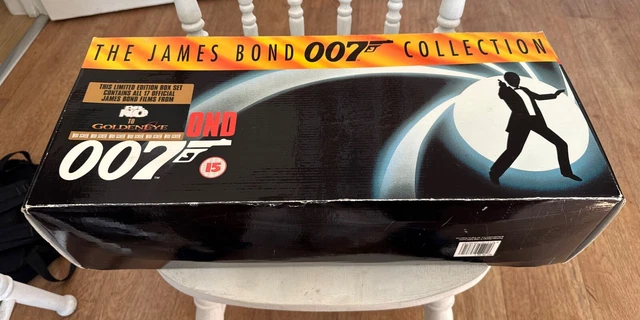 THE JAMES BOND 007 Collection 17 Films VHS Box Set Vintage Film ...