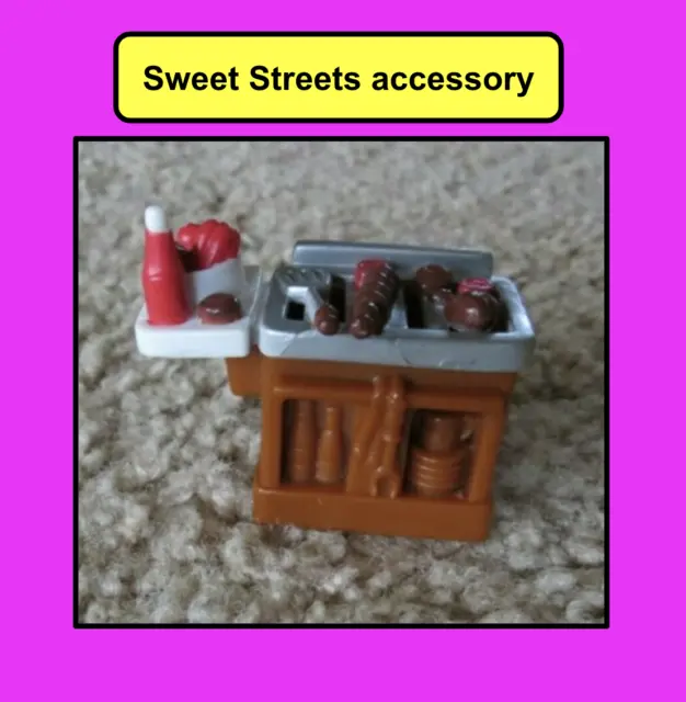 ❤️ Sweet Streets BBQ barbeque Grill Fisher Price beach house hotel Furniture ❤️
