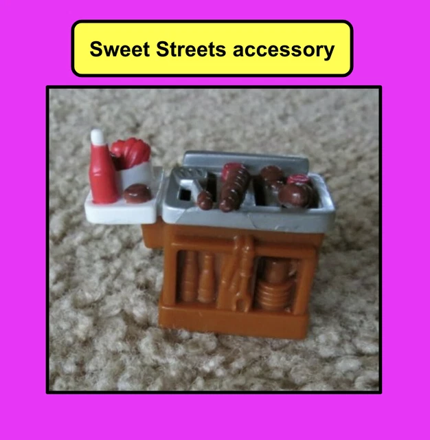 ❤️ Sweet Streets BBQ barbeque Grill Fisher Price beach house hotel Furniture ❤️