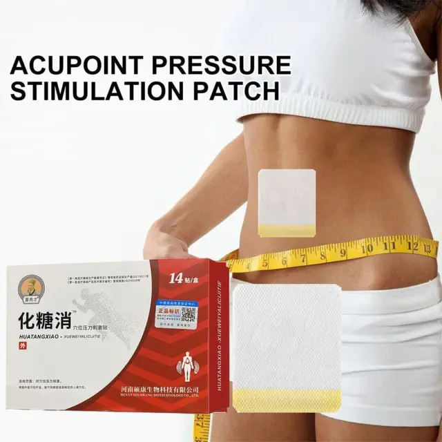 1/2/3Box Huatangxiao Acupoint Pressure Stimulation AU Patch-14Pcs Q6L5