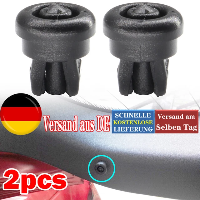 Capuchon De Bras D'essuie-glace Renault 8200027479 | Compatible Clio, Megane, Laguna, Espace, Kangoo, Trafic | Noir ABS, Pièce De Rechange Directe