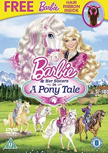 Barbie & Her Sisters In A Pony Tale DVD Children's & Family (2013) Kyran Kelly