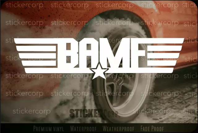 BAMF car Decal STICKER [ jdm euro drift race truck rv window vinyl]