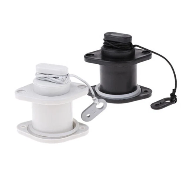 Yardwe Bouchon De Drainage Étanche Pour Kayak – Vidange Universelle Pour Canoë, Bateau à Pagaie, PP Doré 10,5×4×2,5 Cm
