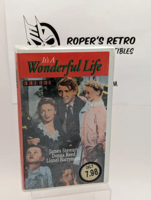 1996 HGV It's A Wonderful Life VHS New SEALED