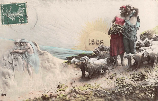 Cpa Illustrateur Signe Mastroiani