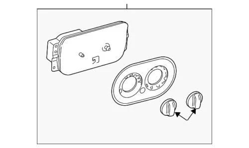 Genuine Ford Dash Control Unit 2L1Z-19980-CB