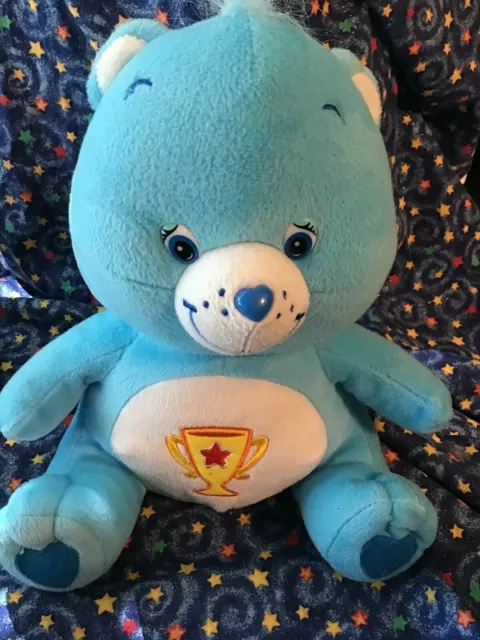 Care Bears CHAMP BEAR 11" Plush Stuffed Animal Toy by Nanco