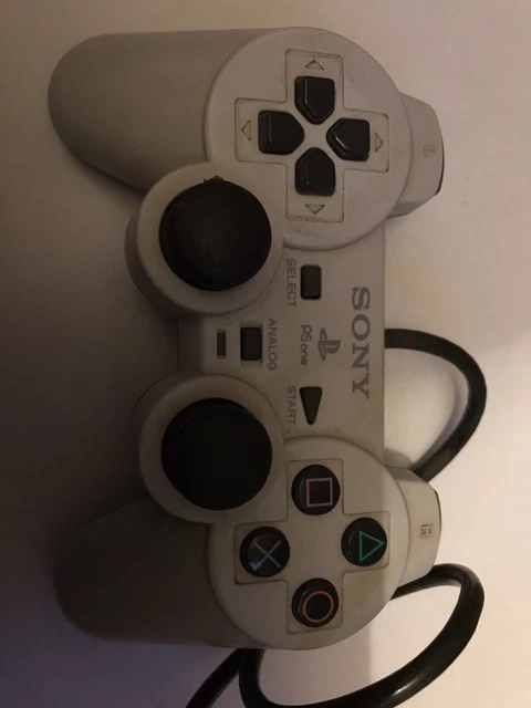 Port Manette PlayStation PS1 Gris, Pièce Détachée Pour Manette D'origine 7502 PAL