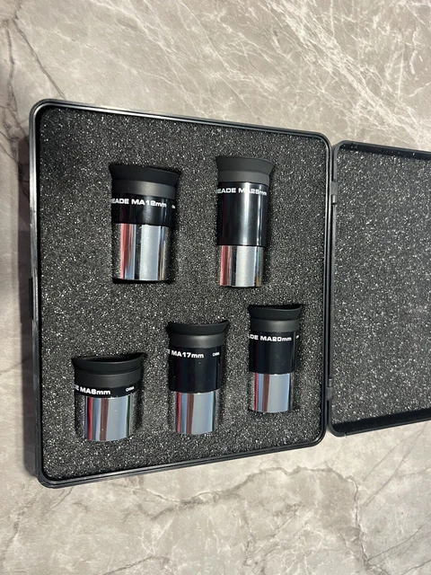Meade Series MA  5 Eyepiece Set boxed