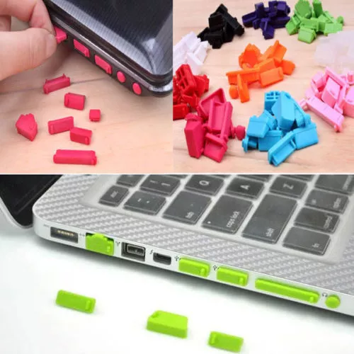 39X Protective Port Cover Silicone Anti-Dust Plug Stopper for Laptop Noteboo~KE