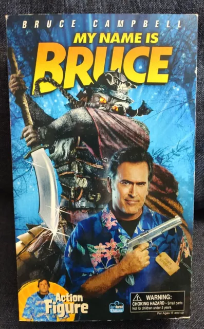 My Name is Bruce 12" Figure In Box- 2009 - Bruce Campbell - Dark Horse