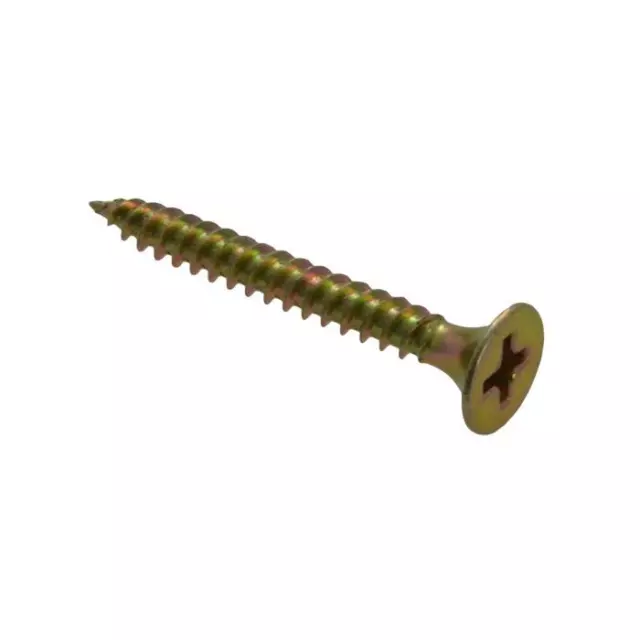 Qty 1000 Plasterboard Screw 6g-18 x 25mm Zinc Yellow Bugle Head Drywall Fine