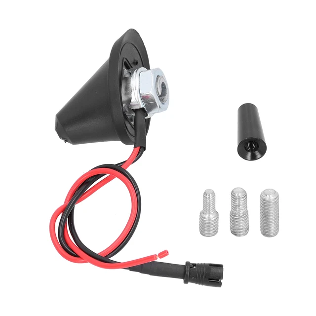 Antenne De Toit Voiture Universelle CAMWAY - DAB+ Et FM/AM - Actif Amplifié - Câble 5m - 12V