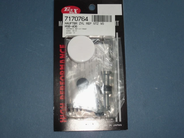 Kit Refection Maître-cylindre De Frein Avant Pour Kawasaki Z 1000 A1 A2 (1977-1979) - Tourmax