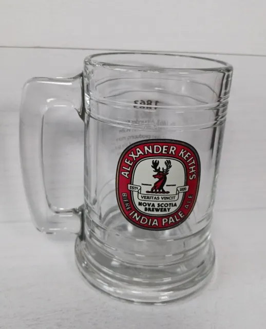 Alexander Keith’s Glass India Pale Ale Nova Scotia Brewery 350ml Vintage