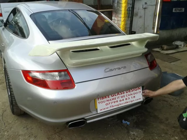 Rear Boot Porsche 911 spoiler 1998 - 2016 Type S/4S