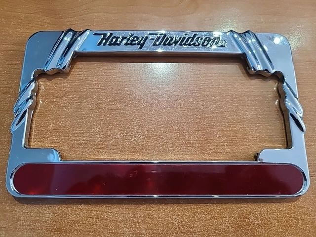 Harley Davidson Chrome License Plate Bracket
