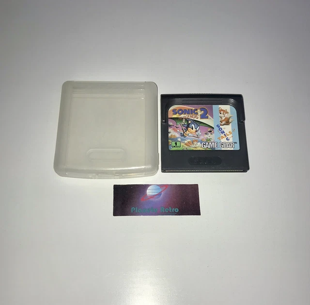 Jeu Sonic The Hedgehog 2 - Cartouche Seule (loose) Pour Sega Game Gear - Bon état