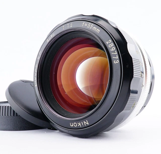 EX Nikon NIKKOR S.C Auto 55mm f/1.2 sc Non Ai Standard Lens from Japan