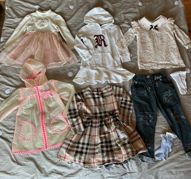girls clothes bundle age 4-5 years Next River Island Polo Billieblush etc #7