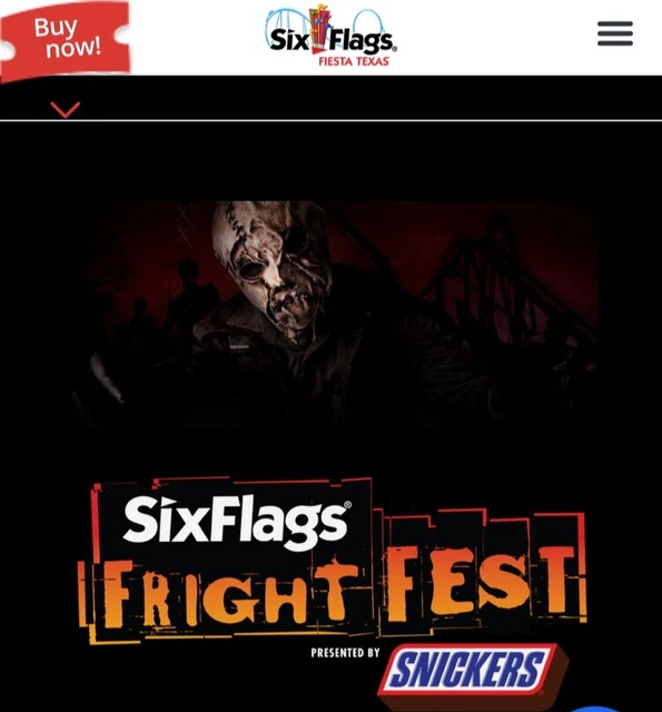 4 Single Day Ticket - Six Flags Fiesta Texas San Antonio | Six Flags Local pick