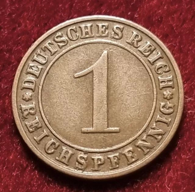 1494(7) 1 Reichspfennig (Weimarer Republik) 1928/D in ss ........ von Berlin.007