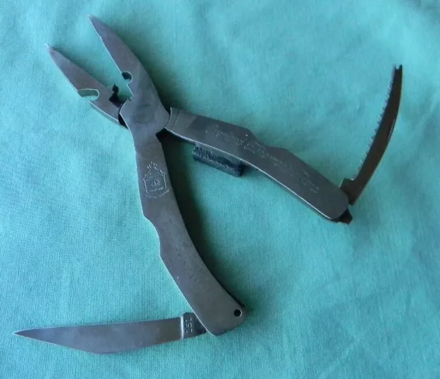 VTG OVERLAND FISHERMAN'S Friend Pliers Knife Fishing Multi Tool