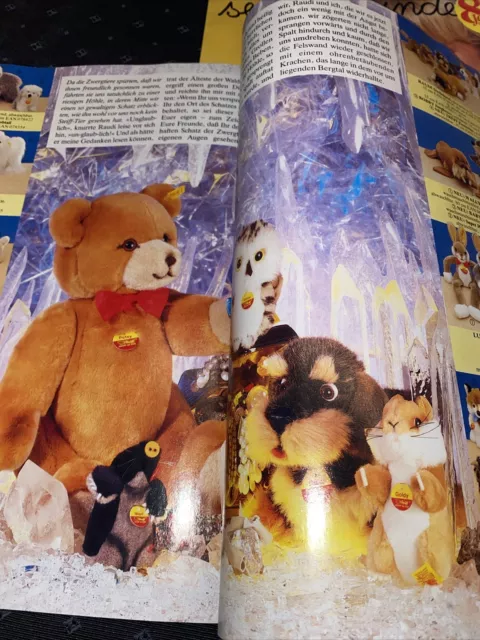 Alte Prospekte STEIFF 80 Jahre Teddy  Flyer Werbung 3