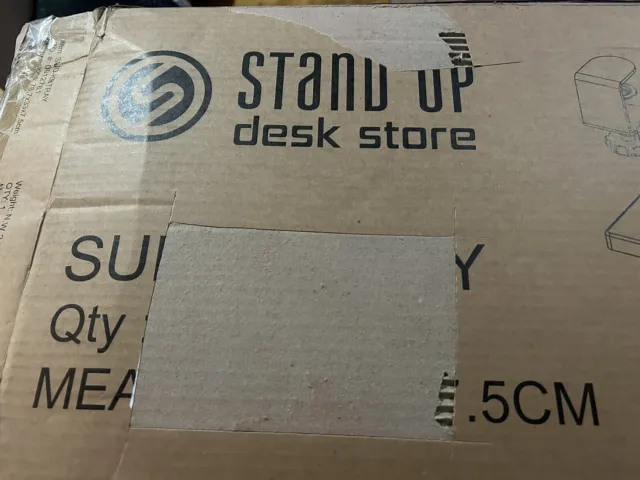 Stand Up Desk Store SUD-KBTRAY-S Clamp-On Adjustable Keyboard Tray - Black 