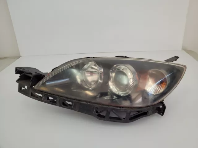 Mazda 3 BK LH Left Passenger Side Head Light Lamp Hatch Type Genuine 03 - 09