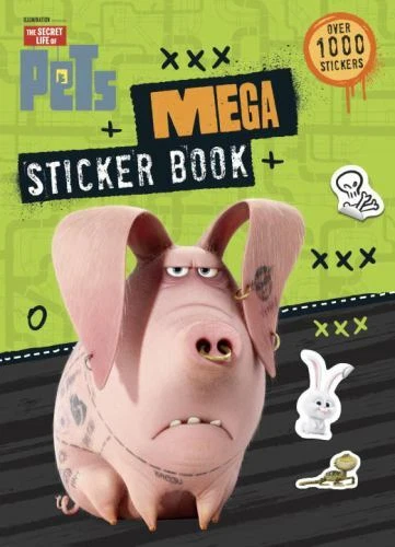 Mega Sticker Book (the Secret Life of Pets) by Golden Books