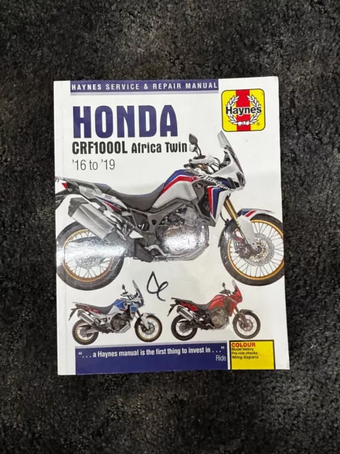 Honda CRF1000 Africa Twin (16-19) Haynes Repair Manual (Paperback)