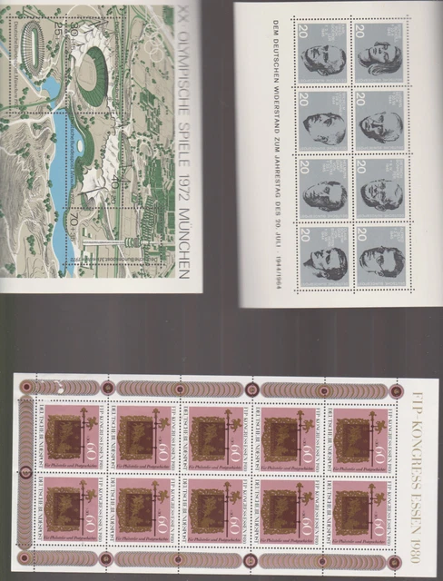  briefmarken -brd- - postfrisch** abart achten  - top komplett