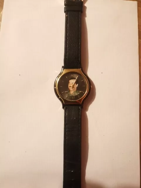 Rare Unique Unusual Vintage Citizen Saddam Hussein Iraq Working Watch