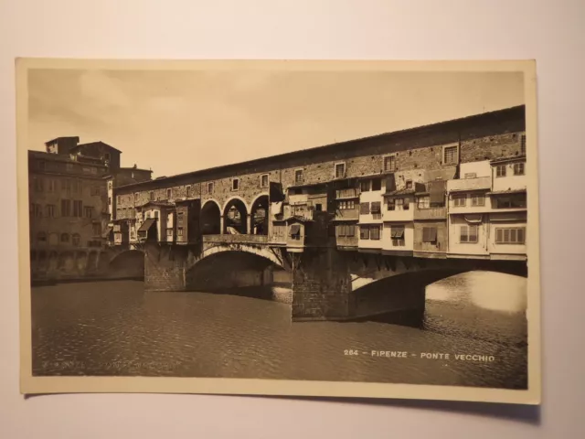 Florenz - Firenze - Ponte Vecchio - 1943 / AK