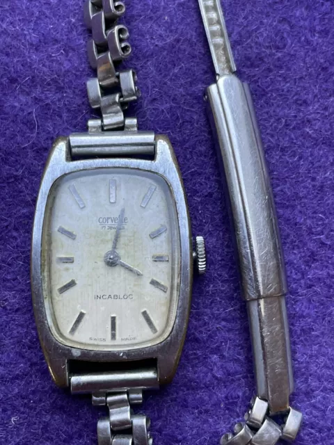 Corvette incabloc deals ladies watch