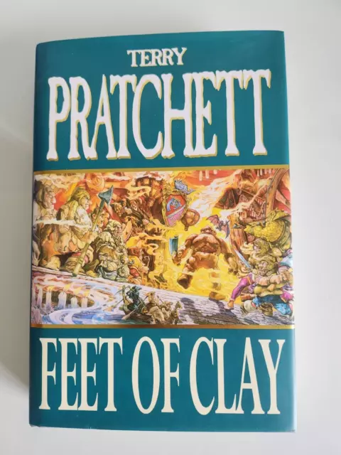 Terry Pratchett Feet of Clay - Signed 1st Edition Hardback 1996