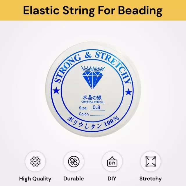 Elastic Stretch Cord Bead String Beading Cord Jewellery Making Wire Thread Line 2