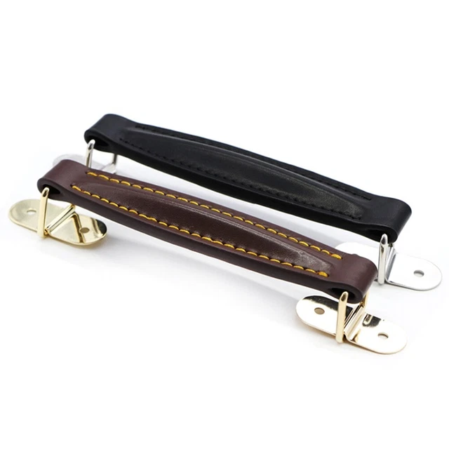Vintage Style Cuir Grip Guitare Amp Handle / for Guitare Amplifiers Haut-Parleur