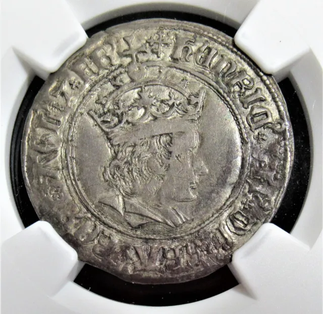 Great Britain: Henry VII (1485-1509) Groat ND (1504-1505) AU50 NGC.