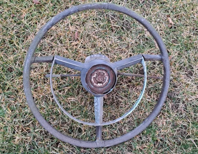 1950 1951 1952 Oldsmobile Steering Wheel Olds 88 98 50 51 52 Custom Core Horn