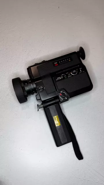 WORKING Canon Canosound 514 XL-S Super 8 Movie Camera (Tested using Film)