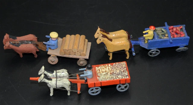 Lot personnages et animaux de Plomb Ancien & Jouet Enfants