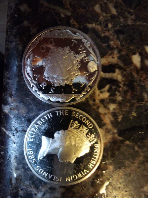 British Virgin Islands 1985 20 Dollars Proof 295080 combine shipping