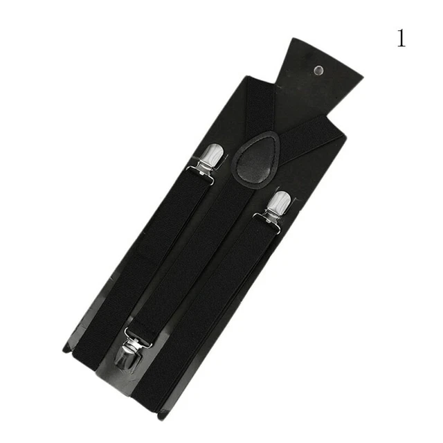 Bretelle Uomo Elastiche - Reggicalze Larghe 3.5cm, Reggipantaloni Eleganti Vintage - Foto 9