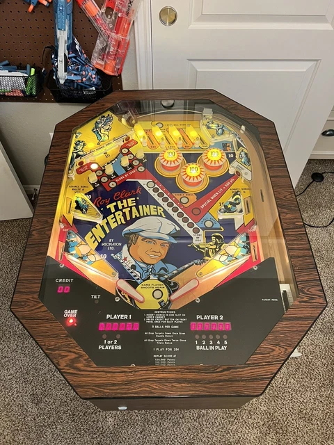Pinball Machine 1977 Roy Clark, Extremely Rare!