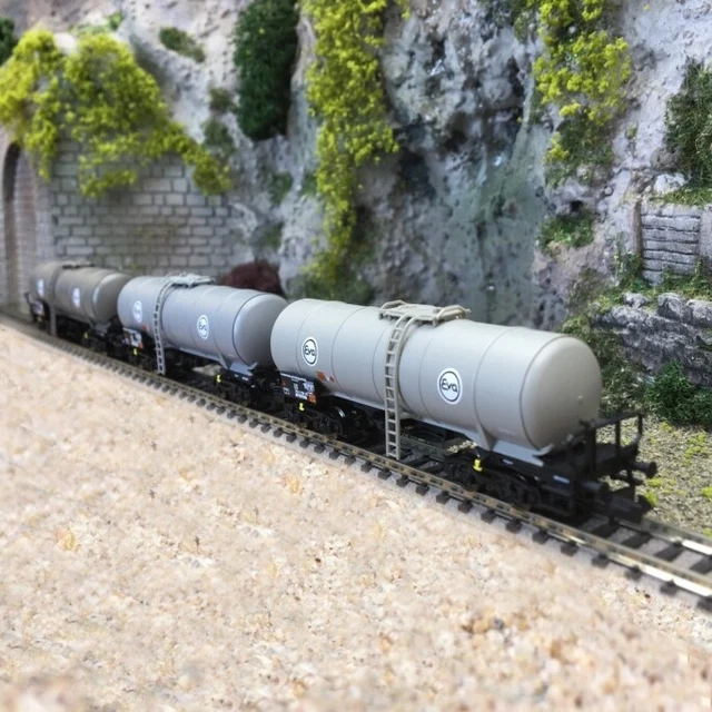 Wagon citerne Uahs de l'Ermewa SNCB Ep IV- N 1/160 -FLEISCHMANN 825811