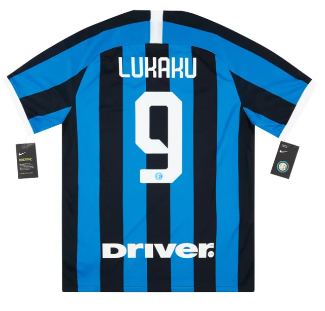 Liga Italia Lukaku Inter Milan Jersey INTER MILAN HOME Shirt 2019